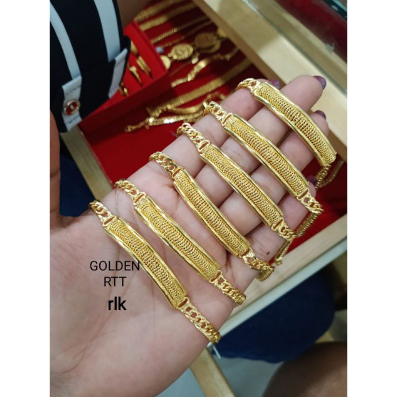 gelang replika emas 24k awet tahan lama