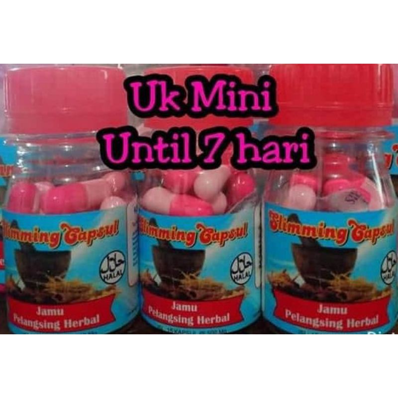 JSH jamu slimming herbal isi 15 kapsul
