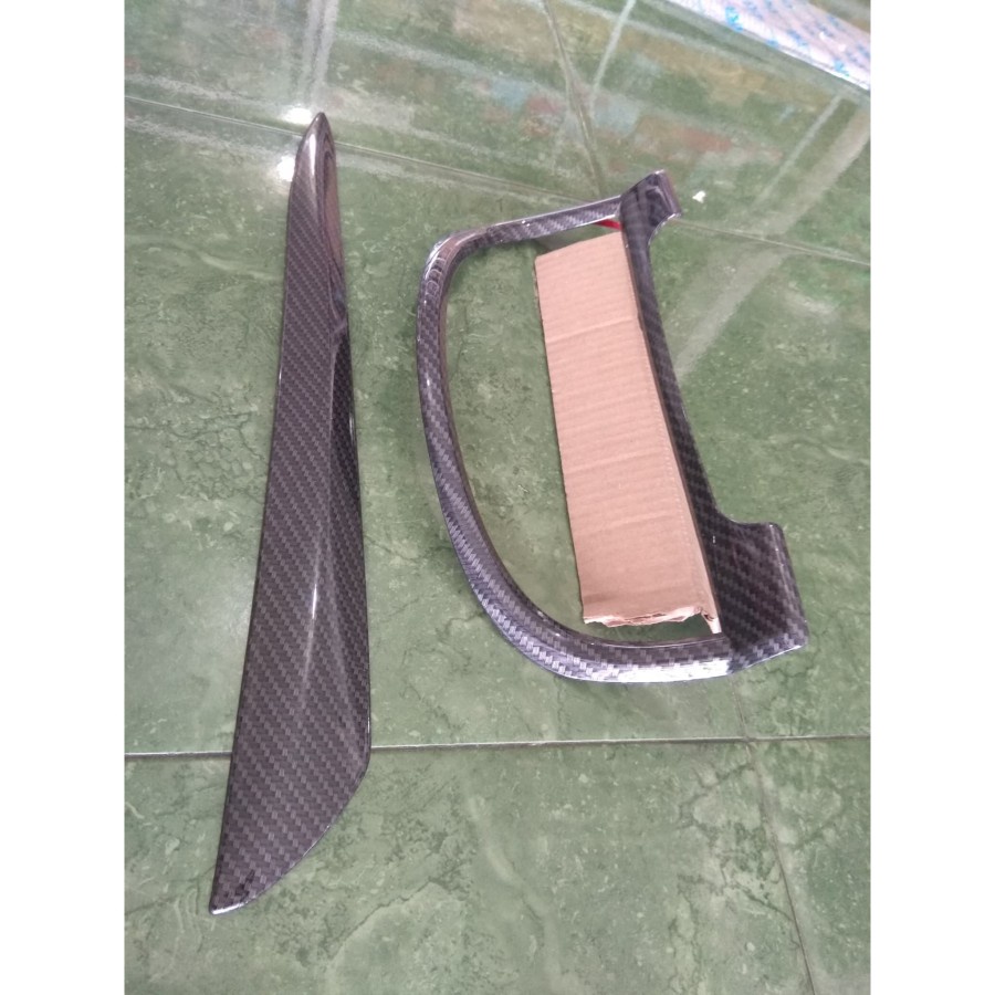 Carbon Panel Speedometer + Drawer Trim Grand Avanza / Great Xenia