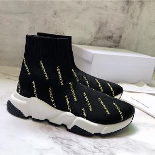  Sepatu  Olahraga  Model Kaus Kaki Ukuran  35  44 Warna Hitam 