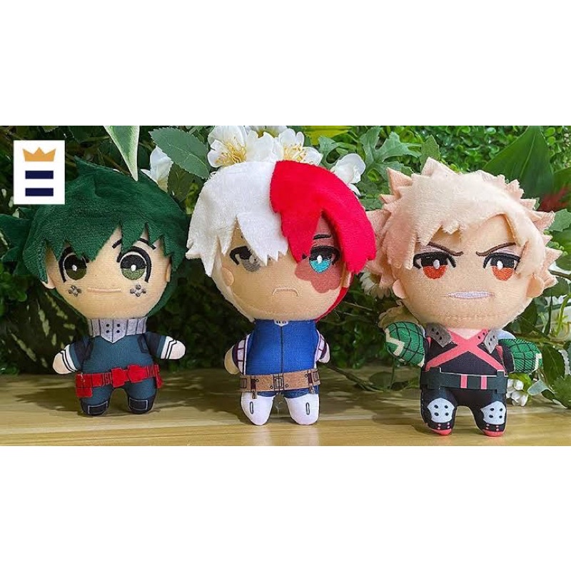 Keychain Plush My Hero Academia Banpresto Original (Gantungan Kunci Boneka Midoriya Izuku My Hero Ac