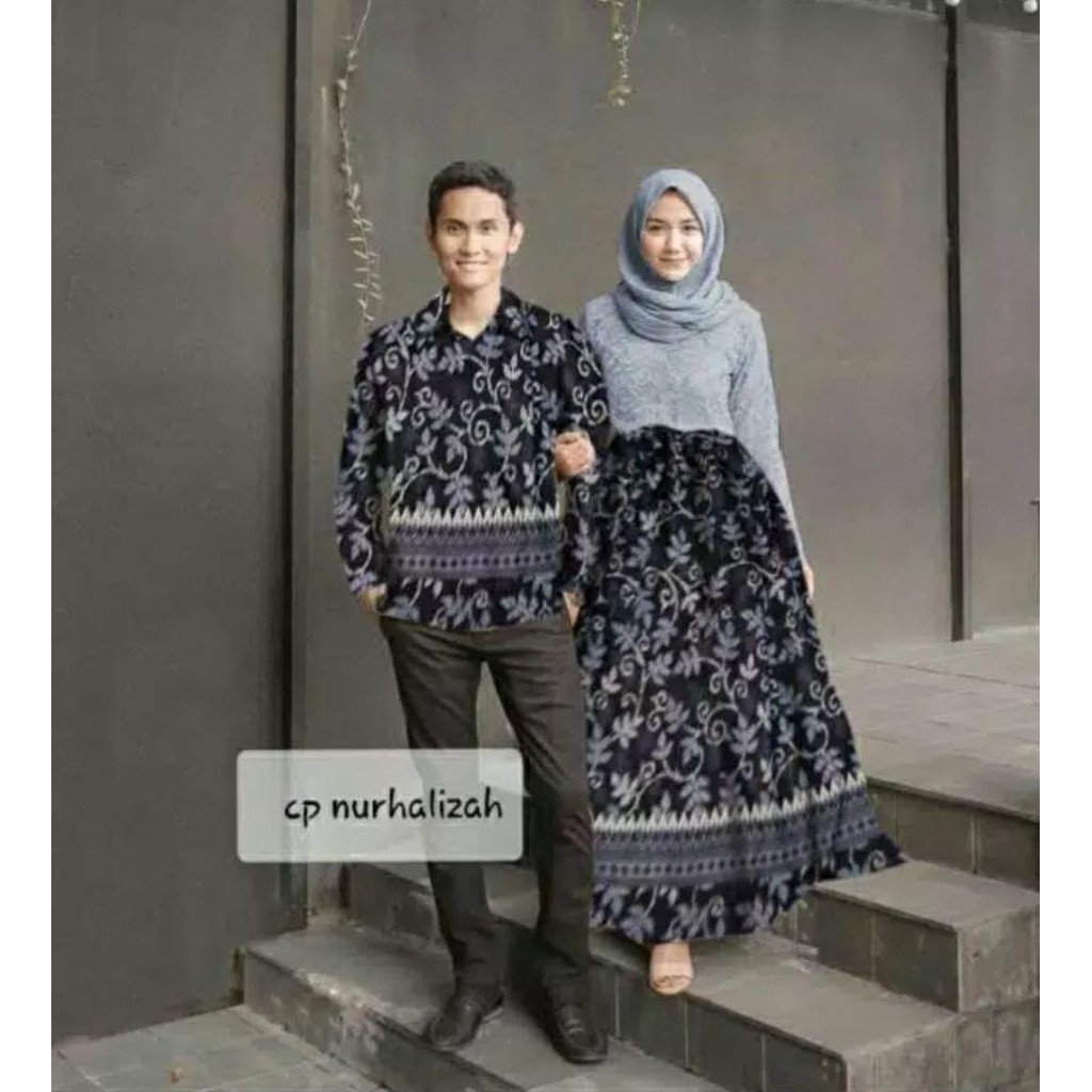 COUPLE NURHALIZAH / COUPLE BATIK / COUPLE FASHION/ GAMIS COUPLE