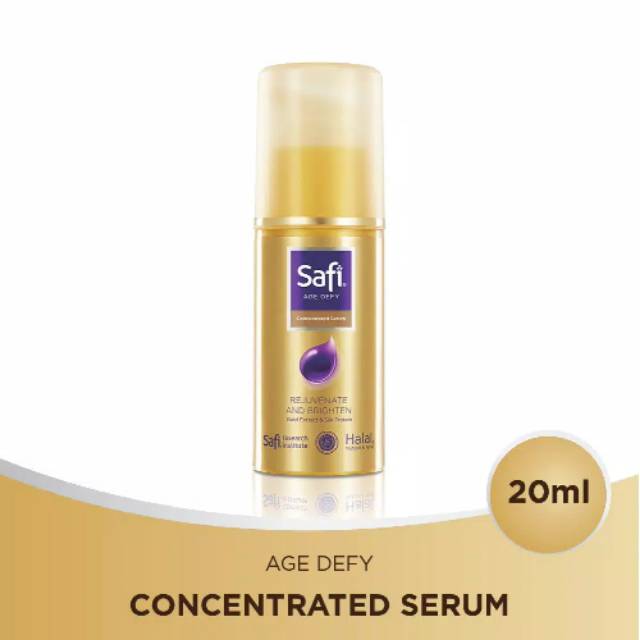 [ GROSIR ] SAFI AGE DEFY CONSENTRAL SERUM  20ML /SERUM