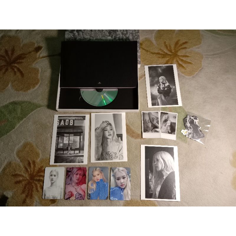 sharing album rose on the ground