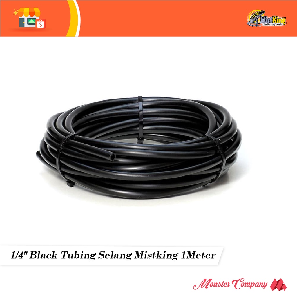 Jual MISTKING Black Tubing 1 Meter Shopee Indonesia