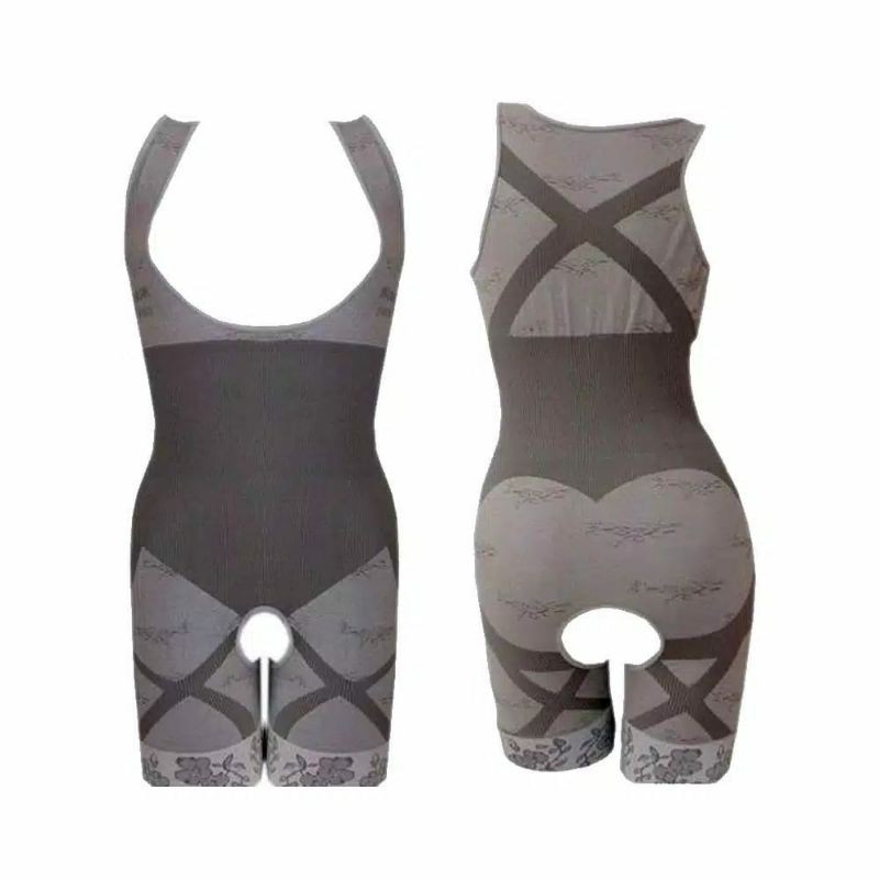 Natural Bamboo Slimming Suit - Pakaian Bambo Pelangsing [Pakai BOX] Bambu