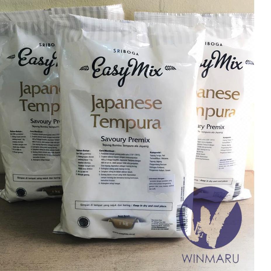 

10.10 BRANDS FESTIVAL Sriboga Easymix - Japanese Tempura - Fish n Chip Batter 1 Kg - tepung tempura
