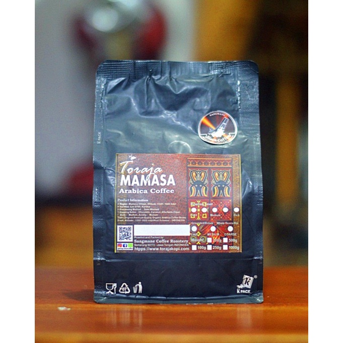 

Kopi Arabika Toraja Mamasa / Toraja Mamasa Arabica Coffee 250 gram