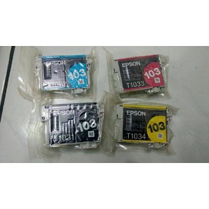 PAKET LOSEPACK TINTA EPSON 103 B/C/M/Y ORIGINAL