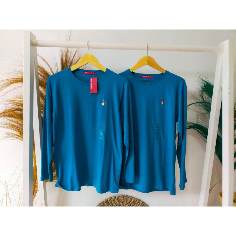 kaos lengan panjang Hush puppies cowok