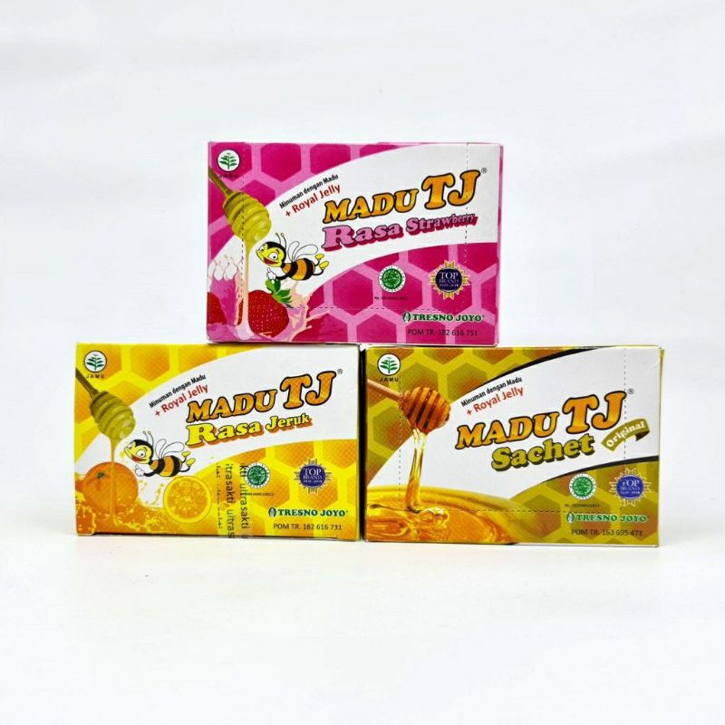 MADU TJ SACHET 1BOX ISI 12PCS TRESNO JOYO READYY ALL VARIAN ~ ORIGINAL 100%