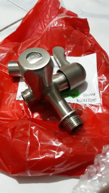 Kran Cabang Stainless . Kran Shower Stainless Sus 304 . Antikarat . Import Product High Quality