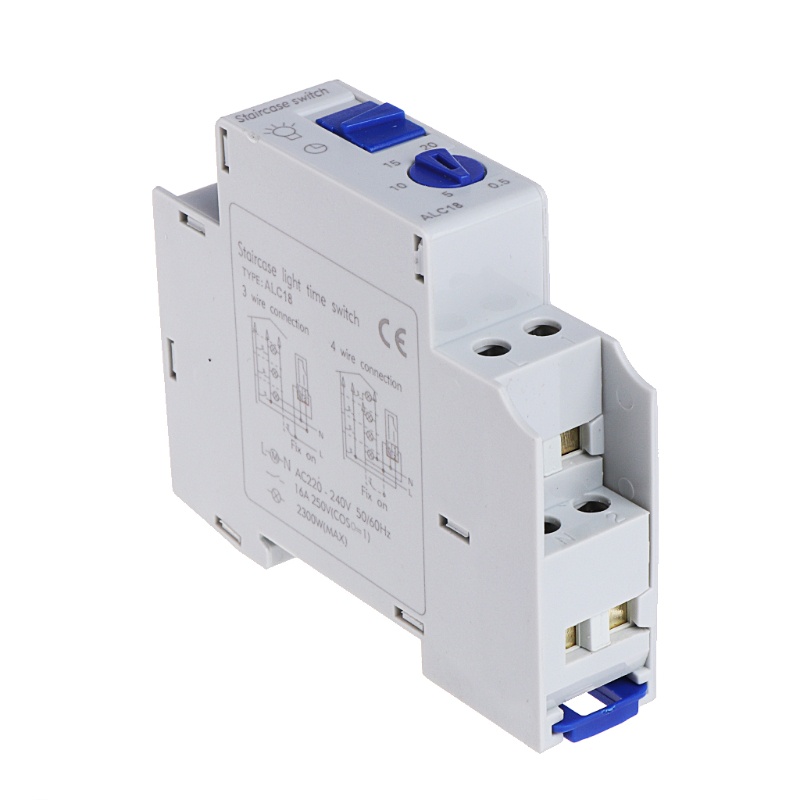 Btsg Switch Relay Elektronik 16A DIN Rail Stcase Untuk Koridor AF