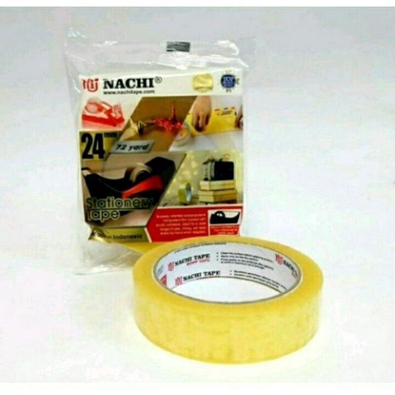 

Selotip Nachi 24 mm×72yard