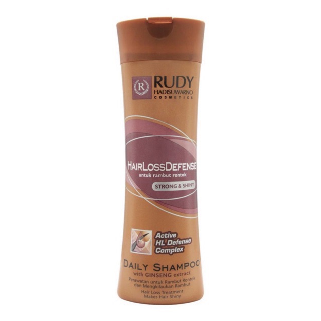 Rudy Hadisuwarno Hair Loss Defense Daily Shampoo 200 Ml / 100 Ml