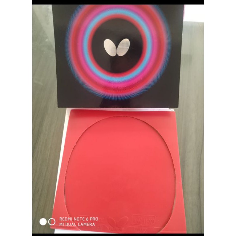 karet Butterfly Tenergy 80fx Merah Japan Market
