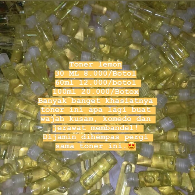 Toner lemon original