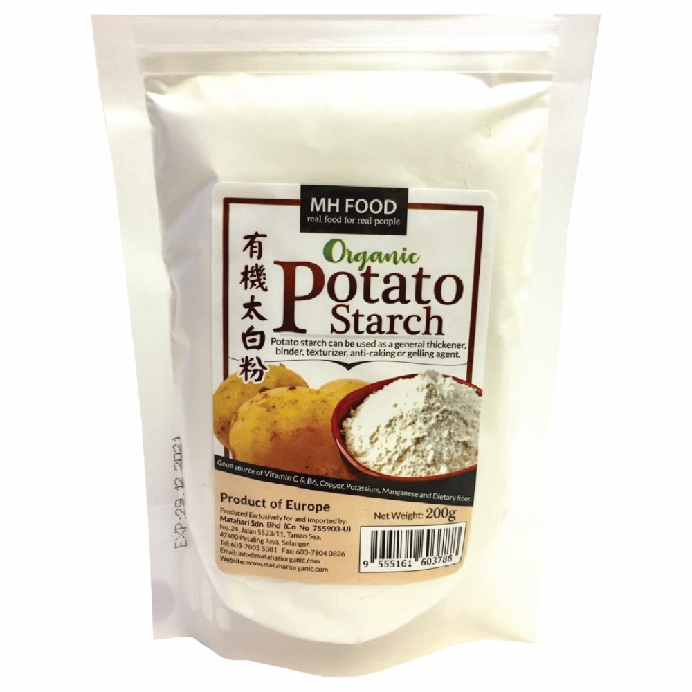 

MH Organic Gluten Free Potato Starch 200gr