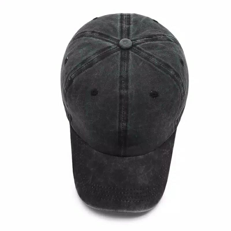 PLAIN VINTAGE TOPI BASEBALL HAT CAP CASUAL SPORT DISTRO TOPI POLOS PRIA WANITA - FAS-205