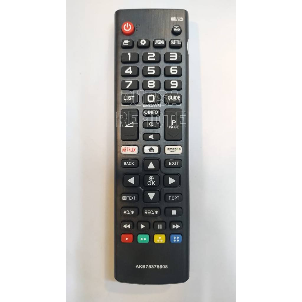 REMOT / REMOTE LG AKB75375608 / REMOTE LCD LED NETFLIX / ECER DAN GROSIR