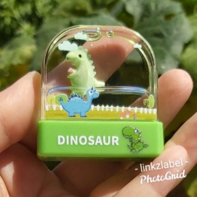 

Water stamp stempel profesi isi boneka dinosaurus
