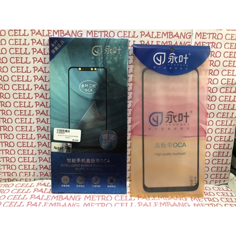 Glass TS + Oca Yongye Redmi Note 7