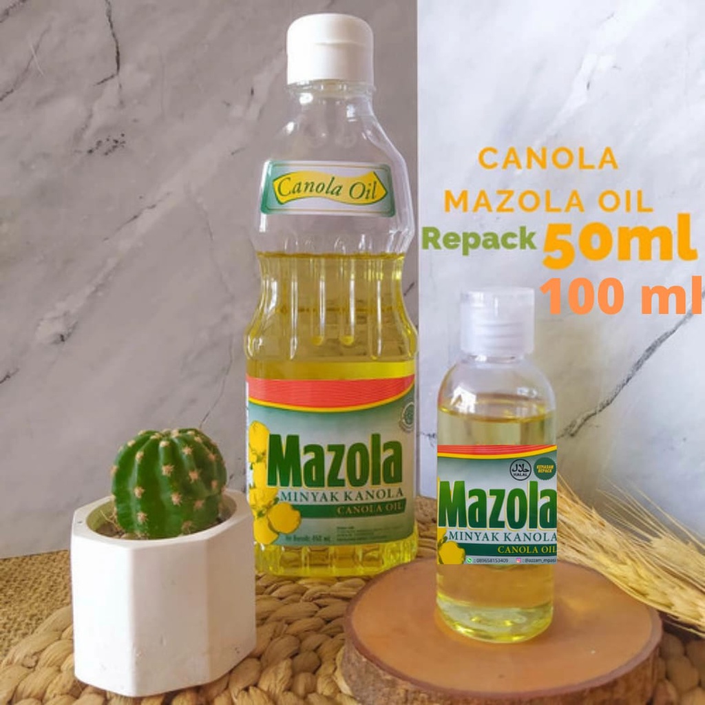 

Mazola Canola Oil Minyak Kanola REPACK Lemak Tambahan MPASI