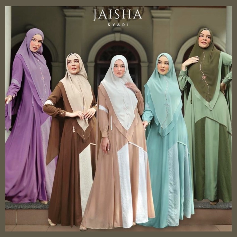 Jaisha Set Syari Original By Mayra