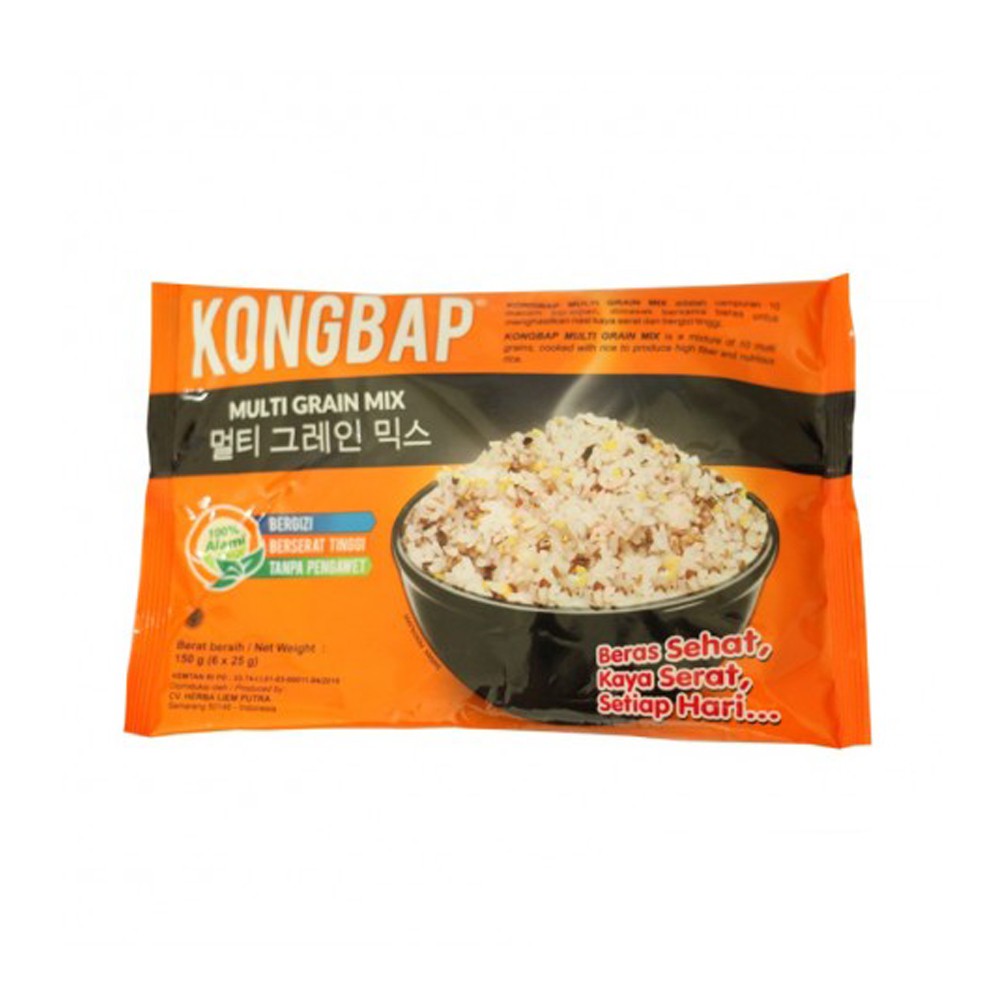 KONGBAP Multi Grain Mix ( 6 Pcs × 25 Gr )