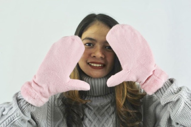 Sarung Tangan Rajut Wool Winter Glove Cute