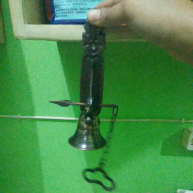 Bel Pintu Lonceng Antik Isi 1 Dari Kuningan Finishing Antik Terlaris