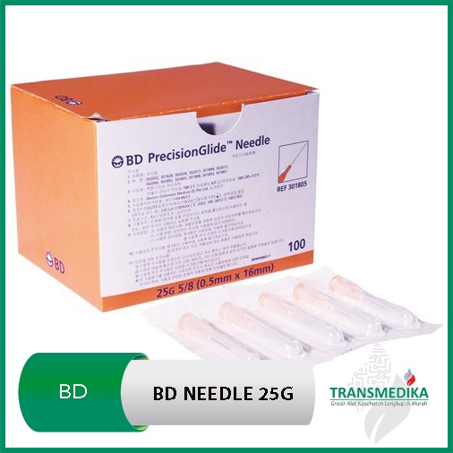 Needle 25 BD / Jarum 25 BD / Needle 25G / Jarum 25G