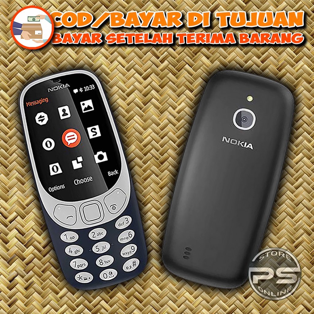 Nokia 3310 (2017) - Dual Sim - Original - Aplikasi Lengkap