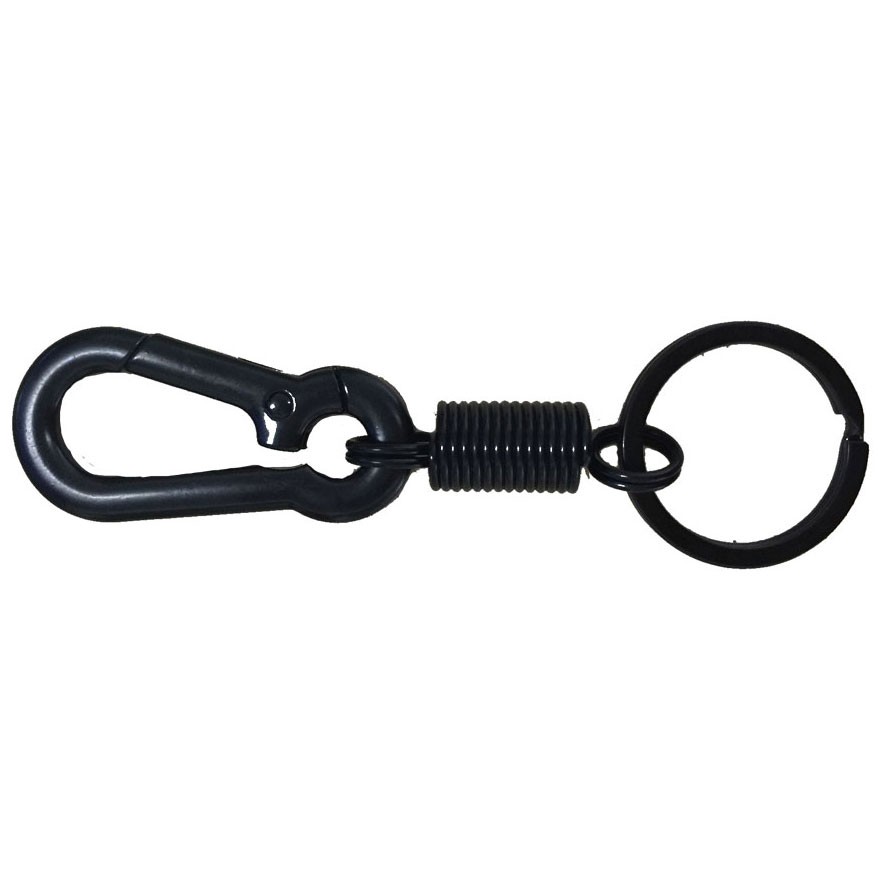 Ourpgone Karabiner dengan Per Stainless Steel - LC-1118-6 - Black