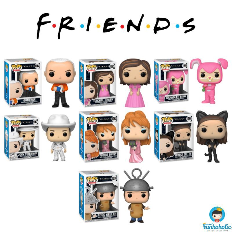 Gunther, Rachel, Chandler, Joey, Phoebe 