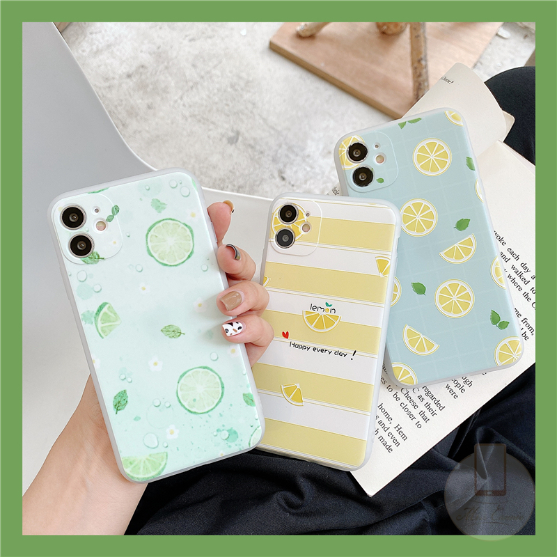 Casing Softcase Vivo Y12 Y11 Y53S Y51A Y31 2021 Y51 2020 Y15 Y17 Y30 Y50 Y30I Y20 Y20I Y91C Y20S Y12S Y91 Y93 Y95 Y12I Motif Buah Lemon 3d-4