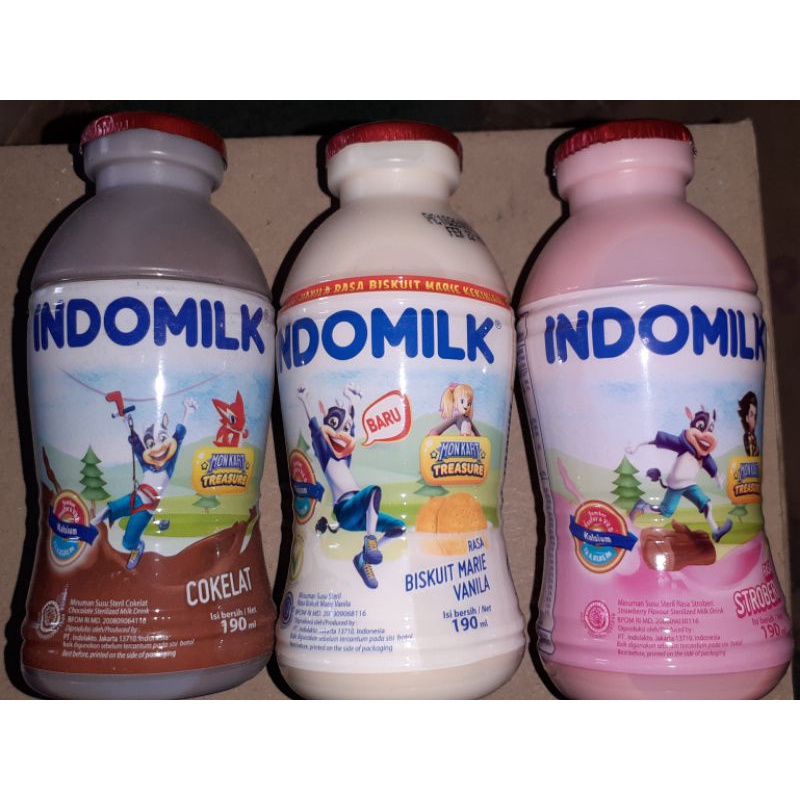 

Susu Indomilk Botol 190ml Uht