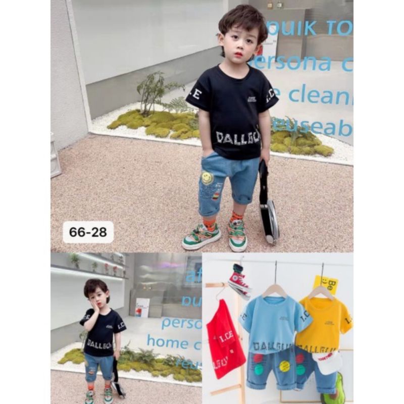 SET JEANS DALLGU IMPORT/SETELAN ANAK COWOK/SETELAN ANAK KEKINIAN/SETELAN ANAK LAKI LAKI/SETELAN ANAK