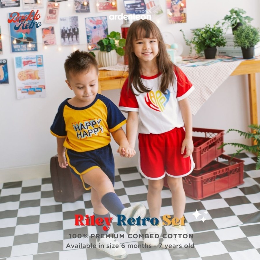 Ardenleon Unisex Riley Retro Set