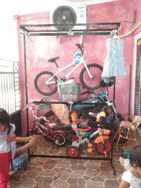 Display Paketan Gawang Ram Susun Set Untuk Baju Gamis Dan Non Gamis Bisa Pajang Manekin