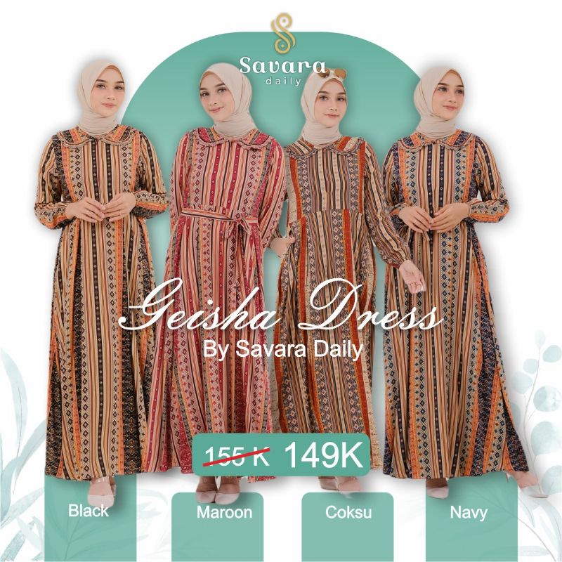 Geisha Dress savara daily