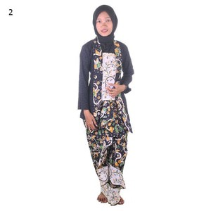 Kutubaru Setelan RnB Kebaya Kutubaru Plus Rok Lilit Batik Rara