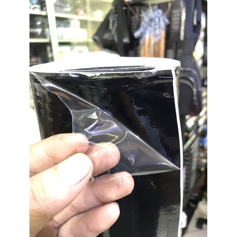 SKOTLET STICKER STIKER GLOSSY VINYL 2 ply lebar 50cm