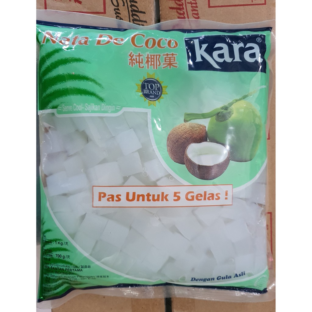 

Nata De Coco Cube Kara 1kg