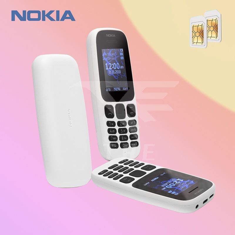 TRE HP NOKIA 105 JADUL DUAL SIM NEW