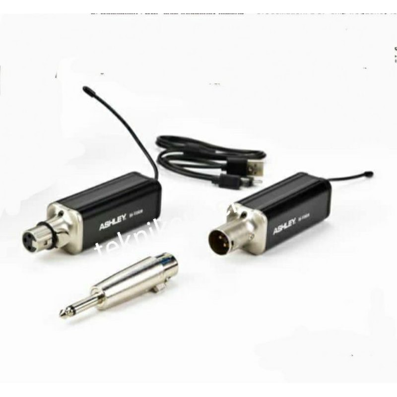 Ashley M voice Transceiver merubah mic kabel menjadi mic Wireless