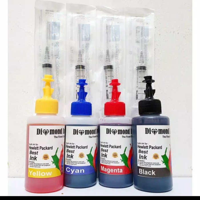

s40dhts Tinta Hp 678 680 802 803 46 60 21 Isi Ulang Diamond Ink 100Ml E57Dtgfe