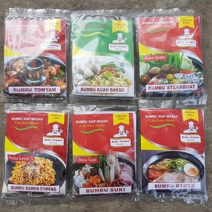 Jual Bumbu Steamboat Suki Tomyam Ramen Bakso Tomyam Bumbu Masak