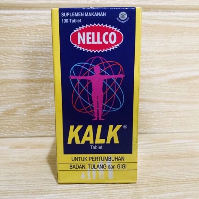 KALK NELLCO 100 Tablet | Memenuhi Kebutuhan Kalsium