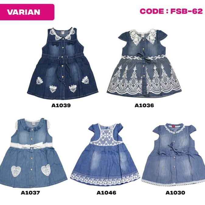 Baju Fashion Dress Anak Perempuan A (Fsb-62)